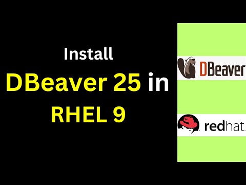 How to Download and Install DBeaver 25 on RHEL 9 & connect MySQL and PostgreSQL | 2025 Updated