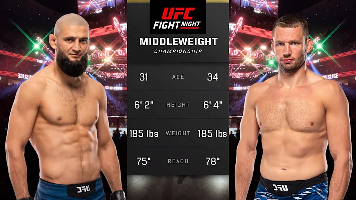 Khamzat Chimaev vs Reinier de Ridder Full Fight - UFC 5 Fight Night