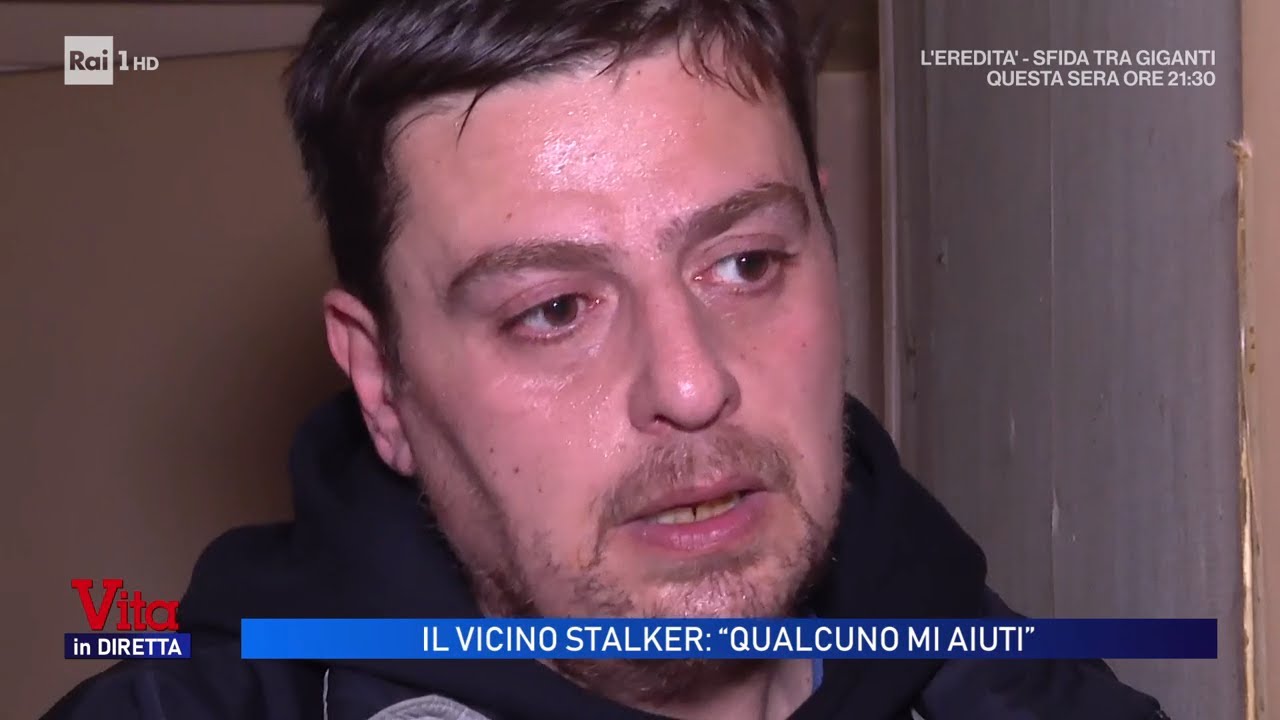 Il condominio ostaggio del vicino stalker - Vita in diretta 20/02/2026