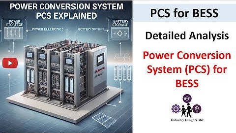 Power Conversion Systems for BESS (PCS) || Converter #batterystorage #battery #electrical