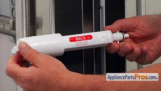 How To: GE Water Filter Bypass Assembly WR17X23645