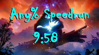 Ori and the Blind Forest Definitive Edition | Any% (Normal) Speedrun | 9:58 (WR)