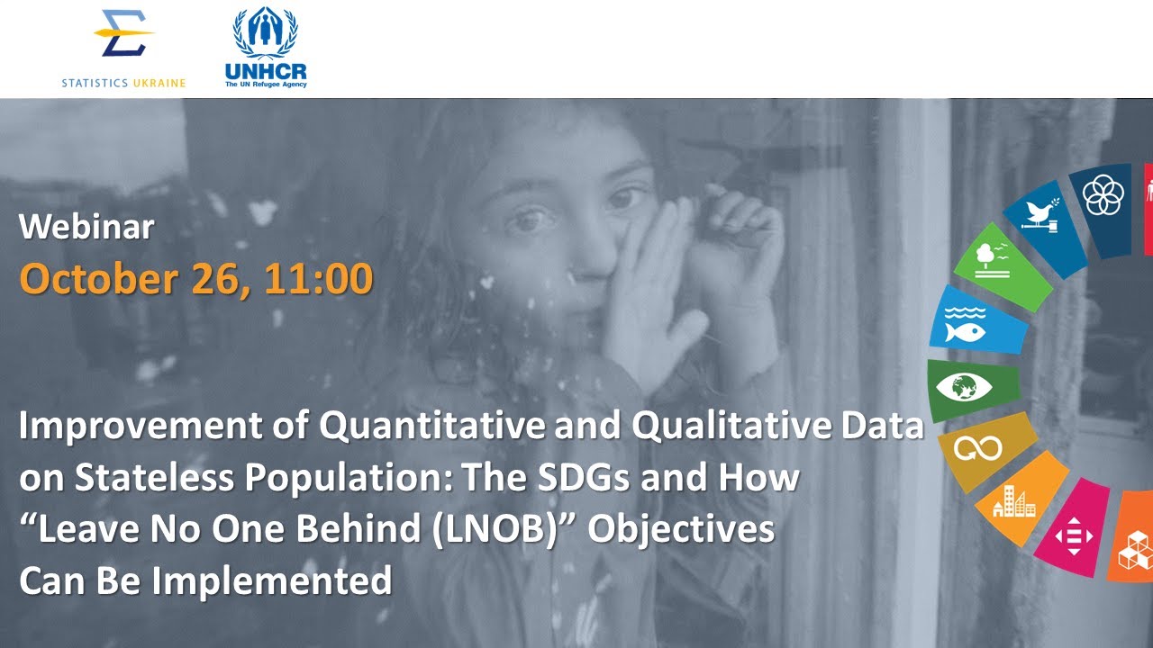 Improvement of Data on Stateless Population: The SDGs and How “LNOB” Objectives Can Be Implemented