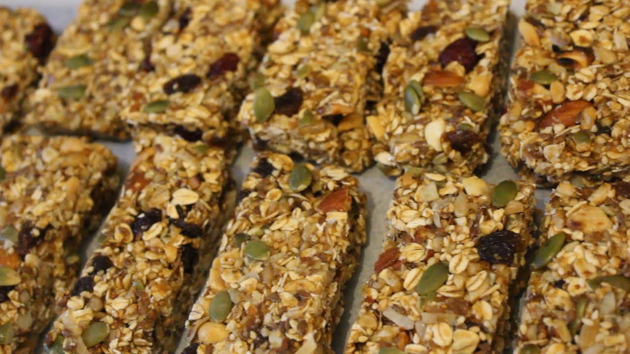 أصابع الطاقة الصحية ( غرانولا ) بروتين لرفع المناعة و ٱلطاقة بالشوفان و الفواكه الجافة و العسل