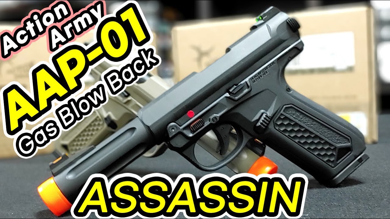 Action Army AAP-01 ASSASSIN GBB/AAP01 Assassin/건스토리 - YouTube