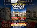 Lucknow’s New Commercial Hotspot 🔥 | Omaxe Front Street | Kishan Path Facing Shops