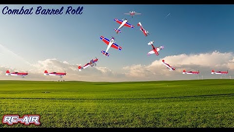 Combat and Aerobatic Barrel Roll Aerobatic Tutorials for Remote Control Airplanes