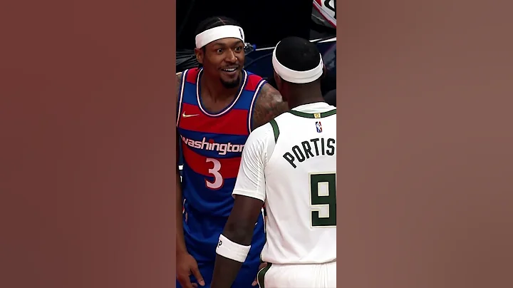 Beal & Bobby Portis share a moment  #shorts