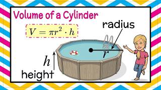 Volume of Water in a Cylinder | 8.G.C.9 💗💙