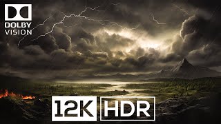 Flying over Best places in the world 12K HDR 120FPS (Dolby Vision)