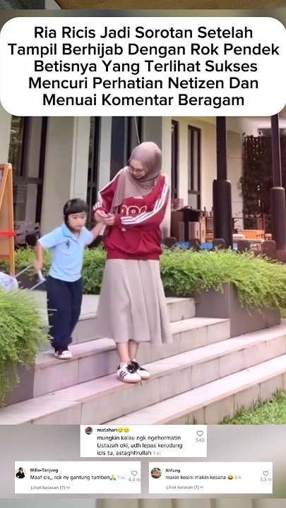 Berhijab Tapi Roknya Pendek? Gaya Ria Ricis Bikin Netizen Heboh 😳#riaricis #shortvideo