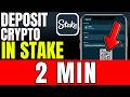 How To Deposit Crypto In Stake 2026 (Fast And Easy)
