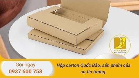 In ấn bao bì hộp Carton Quốc Bảo: Tạo ra sự độc đáo cho sản phẩm của bạn