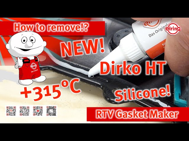 Elring Dirko HT Oxim (315 C) jeu de joints liquides, Grijs, composé de  silicone