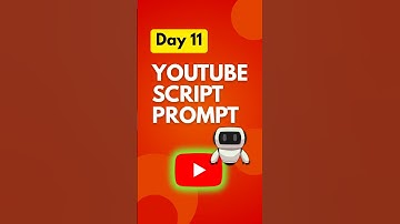 Day 11: Best ChatGPT Prompt for Viral YouTube Scripts 🚀 Script Like a Pro & Go Viral!