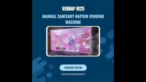 Manual Sanitary Napkin Vending Machine