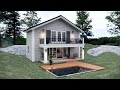 Cozy small house design    9 x 4 meters 