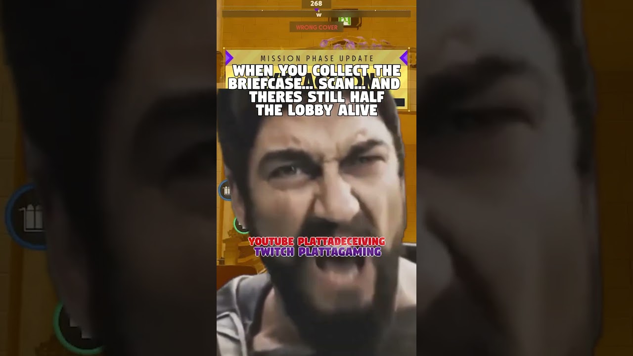 When Half The Lobby Is Still Alive During Extraction Phase 