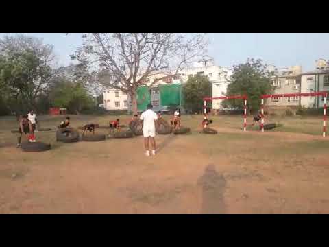 Bsc boys physical trainning session Aoc centre