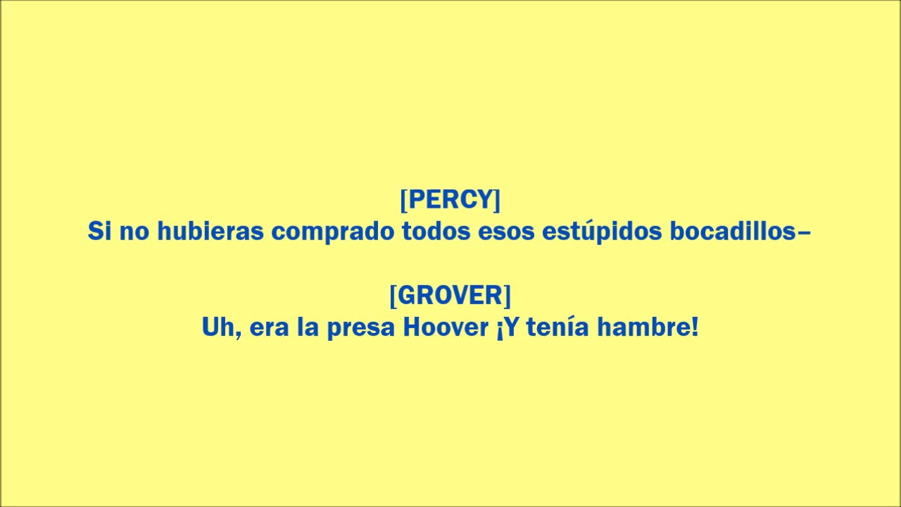 The Lightning Thief: Drive | Sub. Español