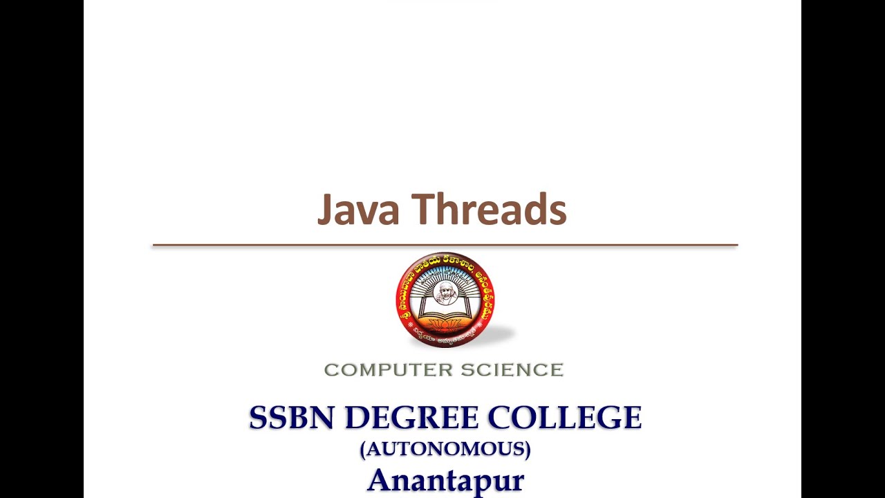 Threads in Java Programmgin - YouTube