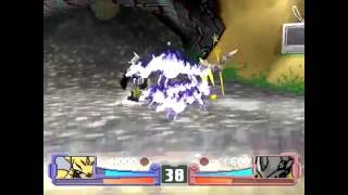 Renamon vs Black WarGreymon Digimon Rumble Arena