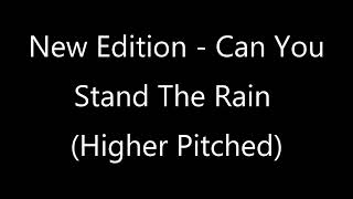 New Edition - Can You Stand The Rain (Higher Pitched)