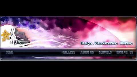 Animated Hair - Virtual Dreamz v2 - Flash Header