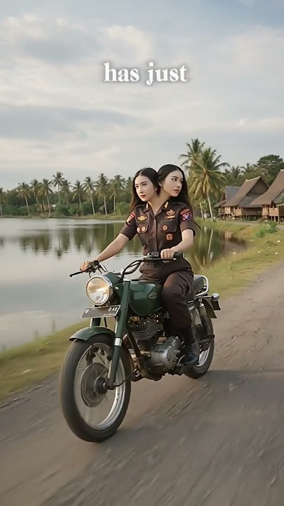 The Two-Headed Policewoman from Indonesia Shocks the World! 😱🇮🇩 #Shorts