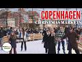 Copenhagen Christmas Market Tour 4K HDR 60fps Denmark 