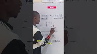 Try this in 10 seconds!Most students fail binary subtraction. #learnmath #mrjohnstutorial #shortcuts