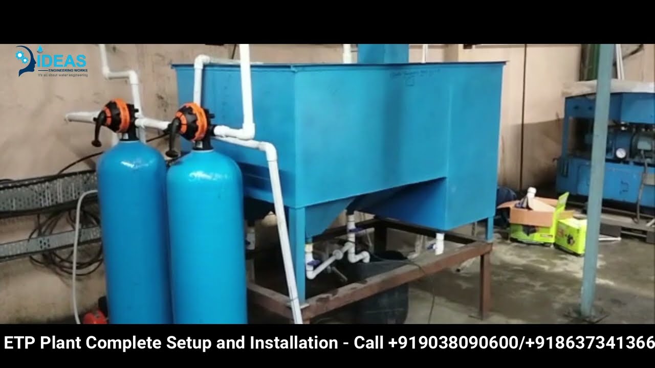 ETP Plant Manufacturer, Supplier, Complete Installation with with price in INDIA