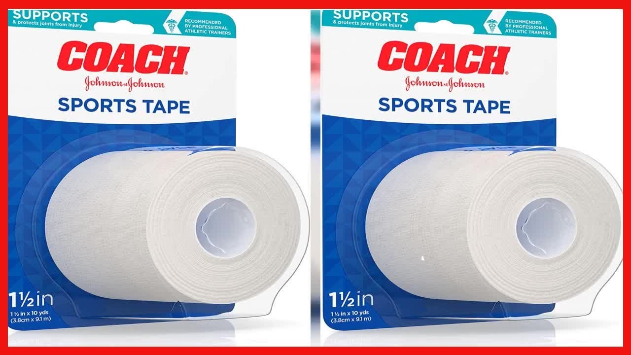 Introducir 56+ imagen coach sports tape Abzlocal.mx