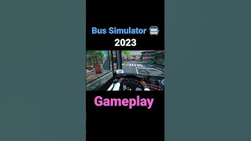 Bus Simulator 2023 Gameplay #shorts