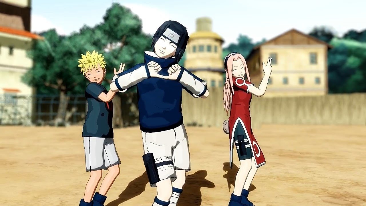 【MMD NARUTO🦊👱🏻‍♂️ 】🍥BAAM(MOMOLAND)SAKURA/NARUTO/SASUKE【38】