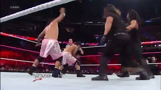 Uso SuperKick to Roman Reigns