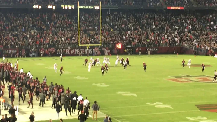 SDSU's Game-Winning Interception vs. No. 19 Stanford