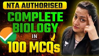 Complete Biology in 100 MCQs | NTA Authorised | NEET 2024 | One Shot | Bounce Back