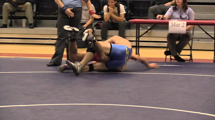 2015 SFU Invitational: 70 kg Final Eric Bauer vs. ...