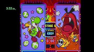 Tetris Attack Easy Speedrun 7:05