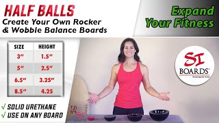 Balance Board Options For Beginner To Advanced Exercises | Si Boards Half Balls Balance Board Options For Beginner To Advanced Exercises | Si Boards Half Balls