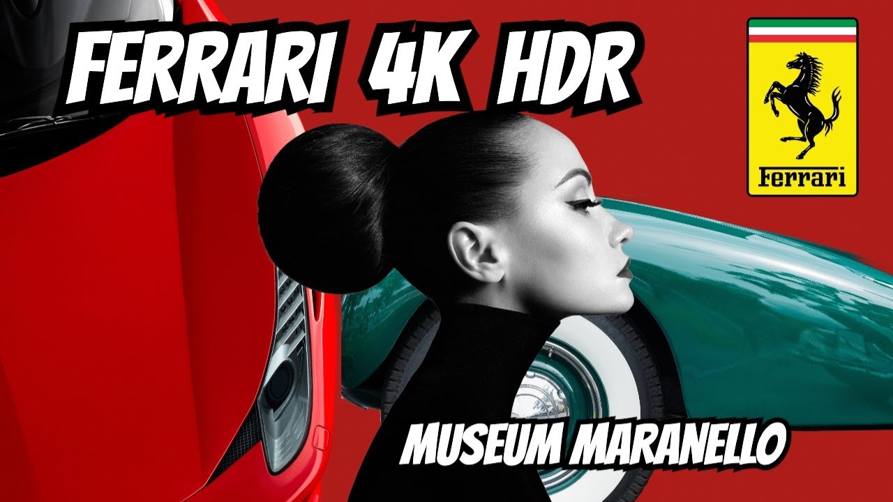 Посетите идеальную игровую площадку Ferrari: музей Ferrari в 4k HDR! #ferrari #maranello #modena