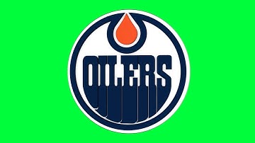 Edmonton Oilers Green Screen Logo Loop Chroma Animation
