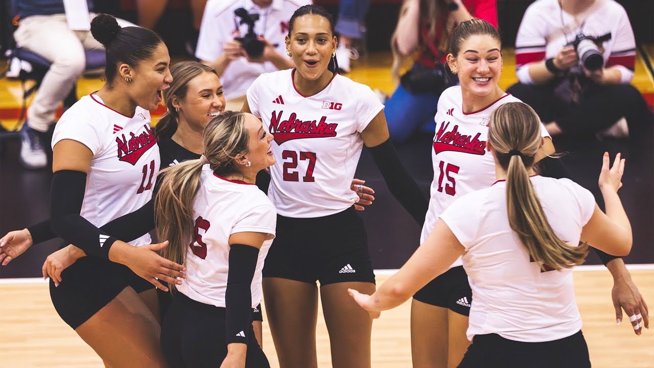 Nebraska vs. South Dakota State Women's College Volleyball Spring 2025 Replay