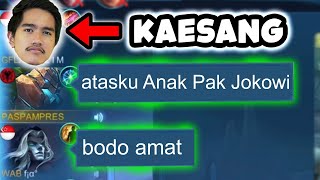 Prank Jadi Paspampres, Jaga Anak Presiden Jokowi, Kaesang - Mobile Legends