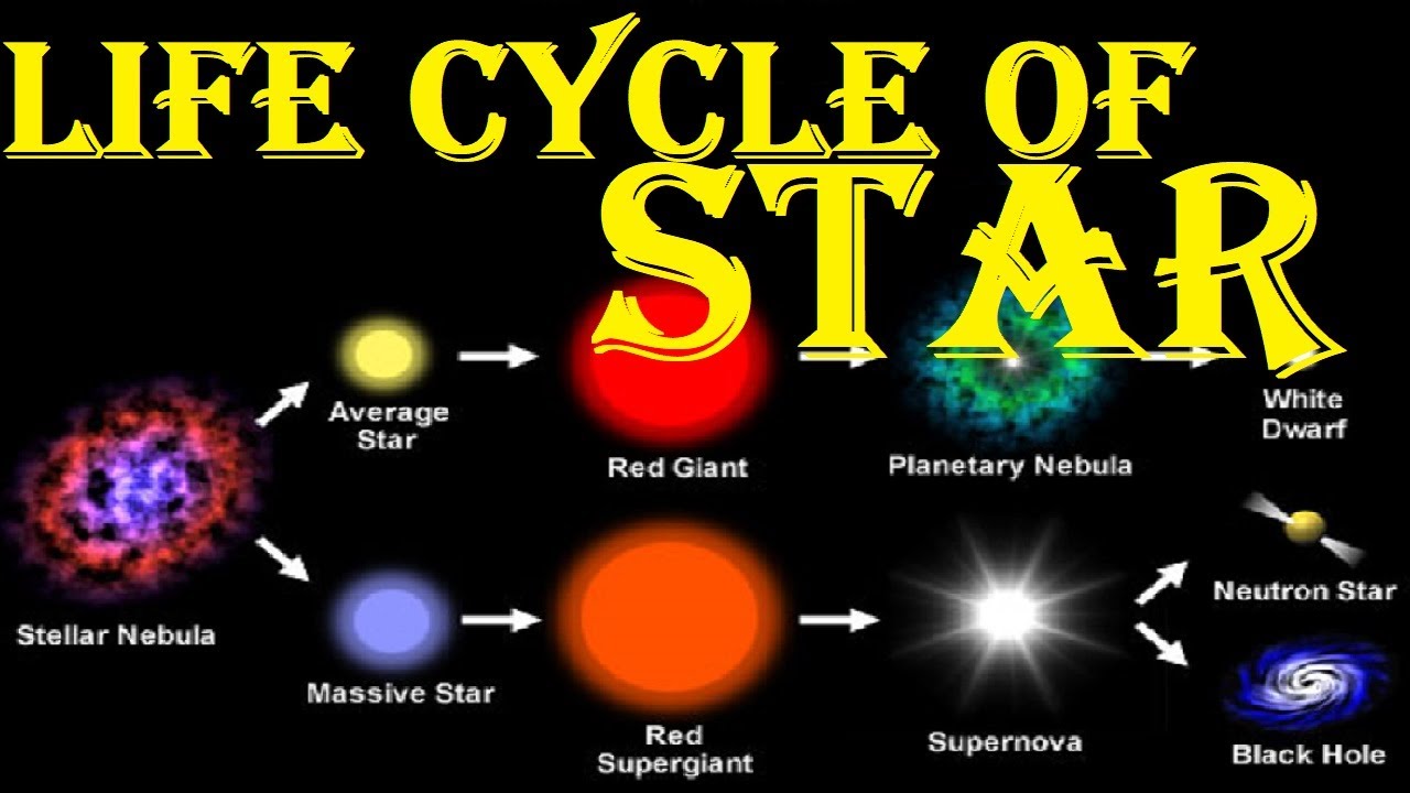 Stages Of A Stars Life Cycle