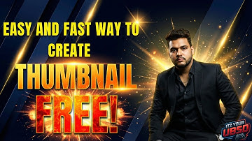 Easiest Way to Create YouTube Thumbnails (Step-by-Step Guide)