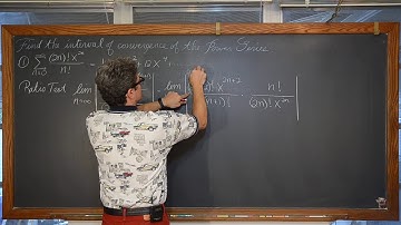 Interval of Convergence of Power Series Calculus 2 BC (3 Examples)