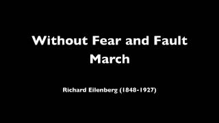 Without Fear And Fault March Eilenberg