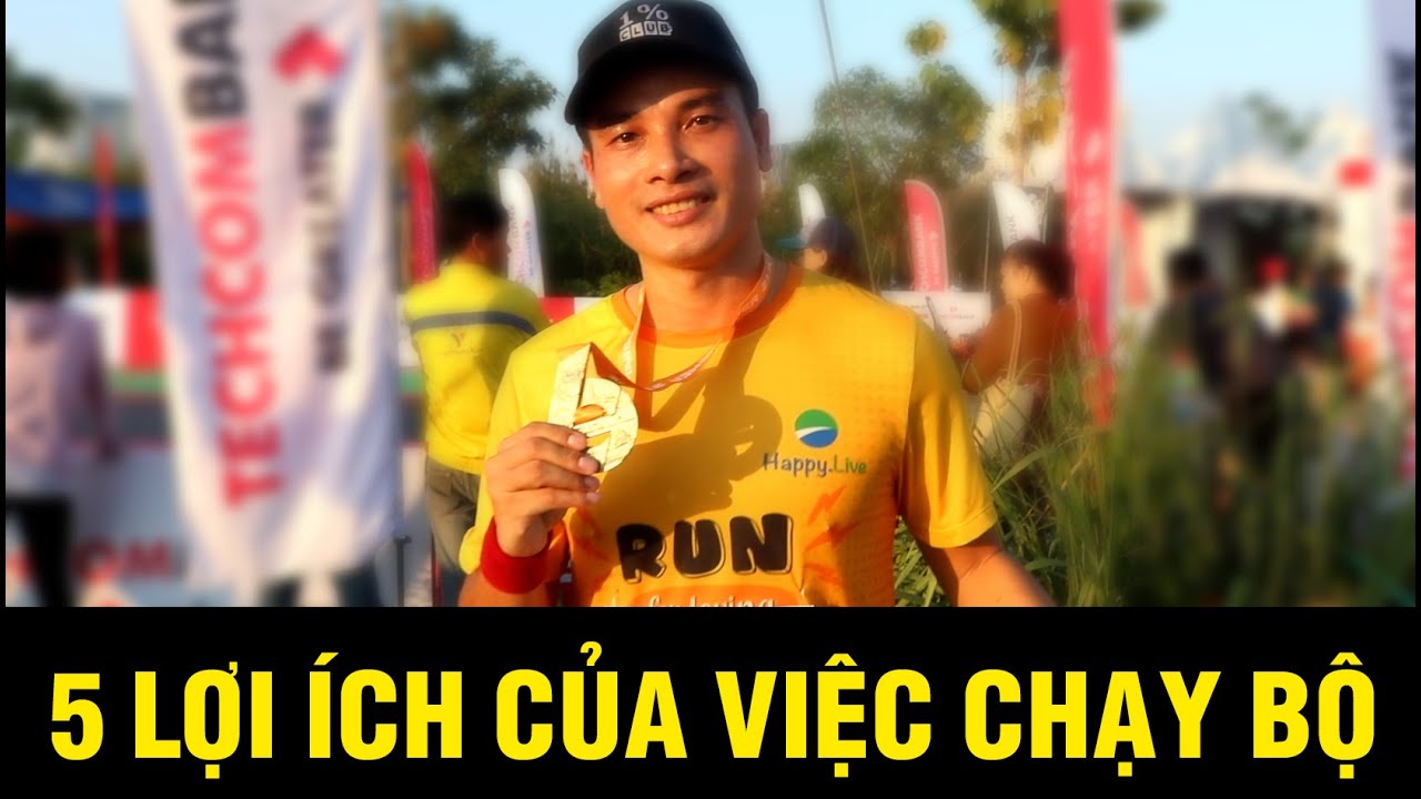 ⁣5 LỢI ÍCH CỦA VIỆC CHẠY BỘ